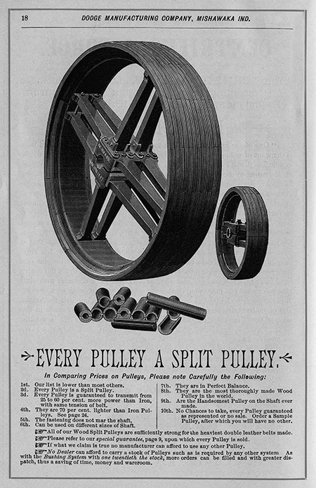 Dodge Advertisement - Every Pulley A Split Pulley